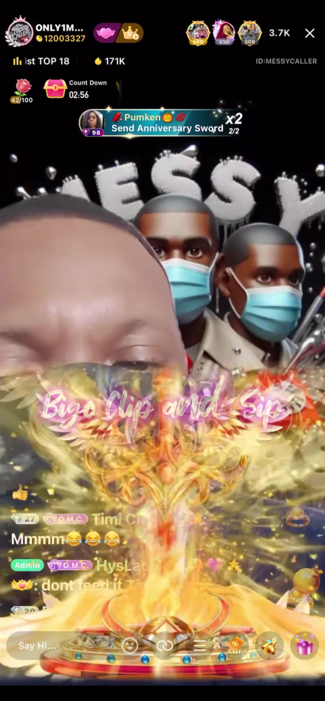 TomiKay joins MessyCallers live n speaks on ban n bigo rush 6/23/25 #bigoclipandsip