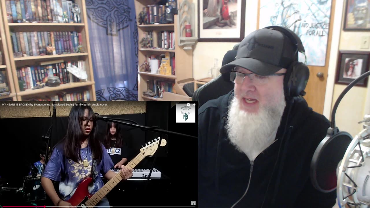 Reacting to Missioned Souls Band - My Heart is Broken by Evanescence