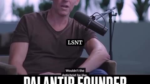 PALANTIR FOUNDER PETER THIEL ON BUILDING THE BEAST SYSTEM