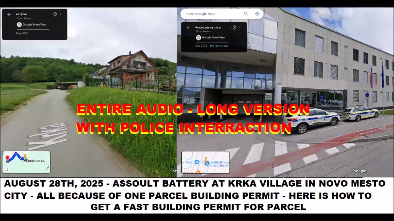 Entire audio assault battery at Krka village via driving August 28th 2025