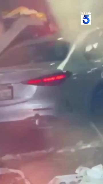 Video shows elderly driver crash into LA grocery store, killing 2 employees and a customer