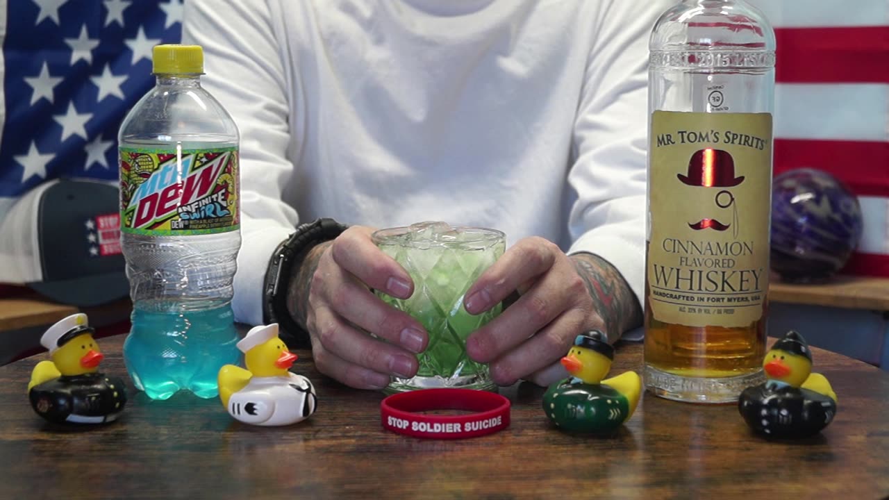 Billy Martin - Mr Toms Cinnamon Whiskey & Mtn Dew Inifinite Swirl