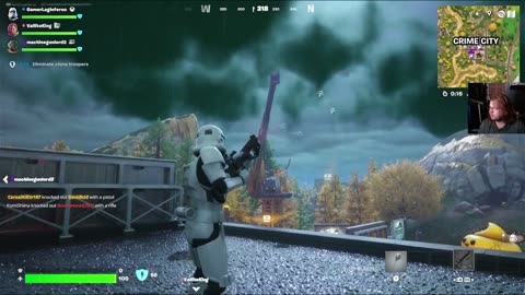 Quickly Grab A Blaster!!! Fortnite with Friendos
