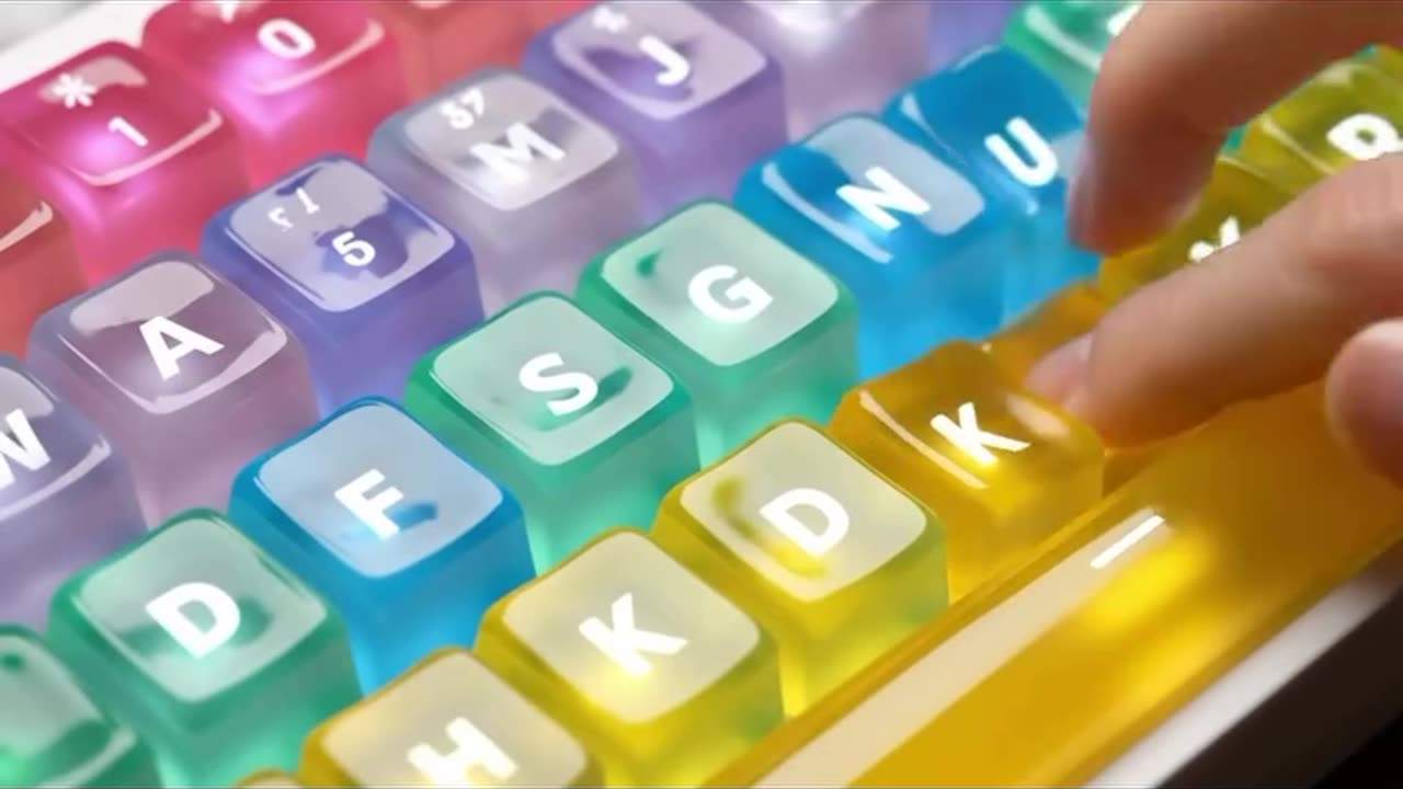 Keyboard asmr video 🤩