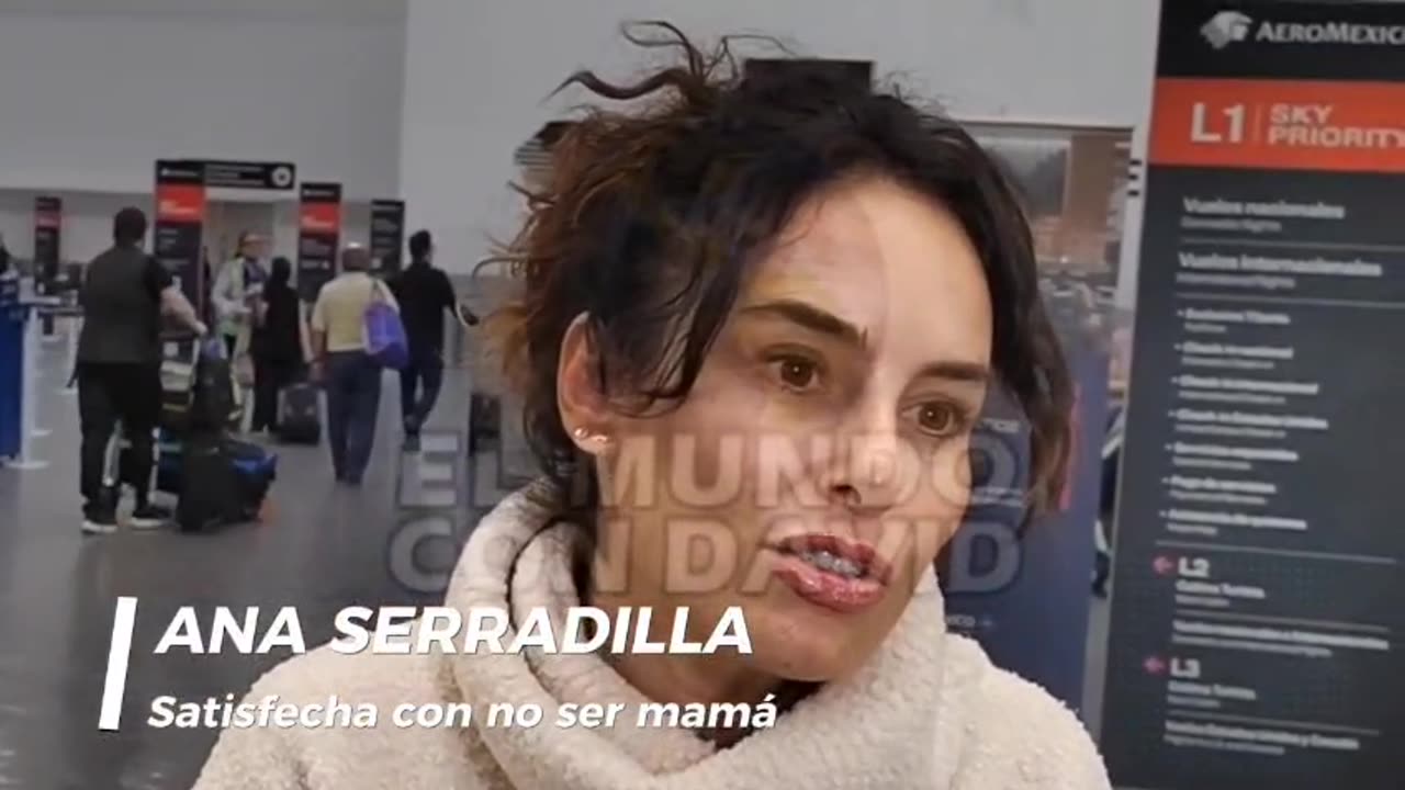 "Ana Serradilla comparte proyectos recientes, incluyendo una serie y una película de terror.