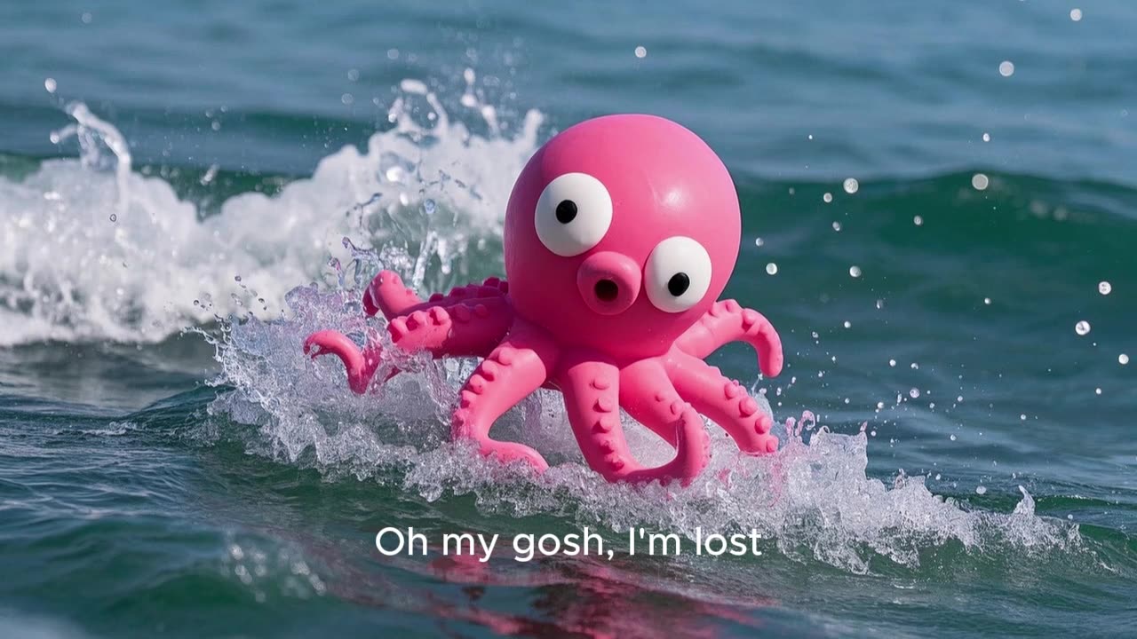 Olivia the baby octopus