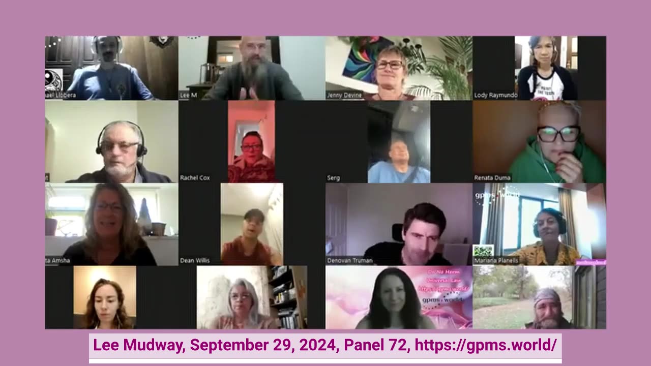 Lee Mudway, September 29, 2024, GPMS.WORLD Panel 72