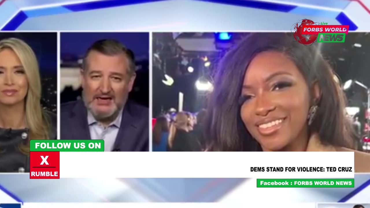 Sen Cruz speaks on violence from the left