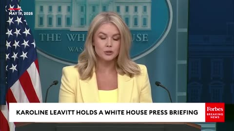 BREAKING NEWS: Karoline Leavitt Holds White House Press Briefing Following Biden Cancer Announcement