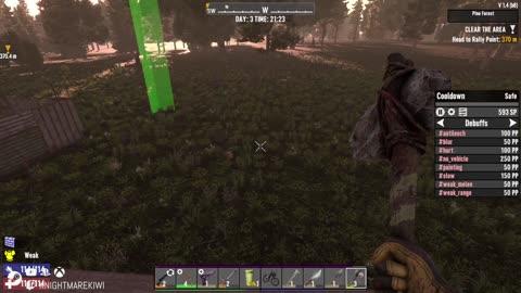 Day 1 – No Base, No Mercy – 7 Days to Die LIVE