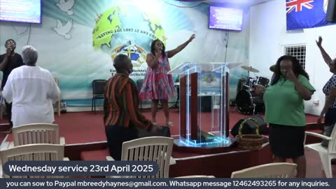 Wednesday Service 23rd April 2025