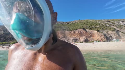 A day at the beach in Arrabida, Margem Sul Portugal 3rd Sept 2025 pt 12