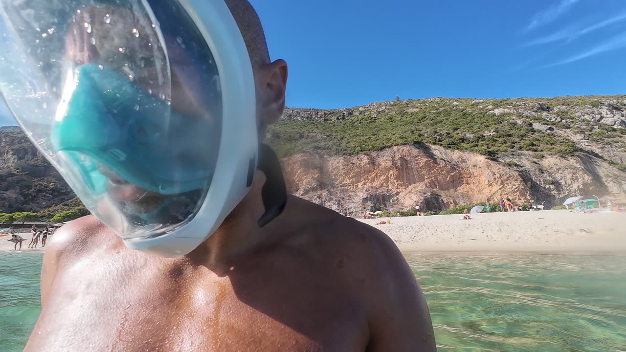 A day at the beach in Arrabida, Margem Sul Portugal 3rd Sept 2025 pt 12