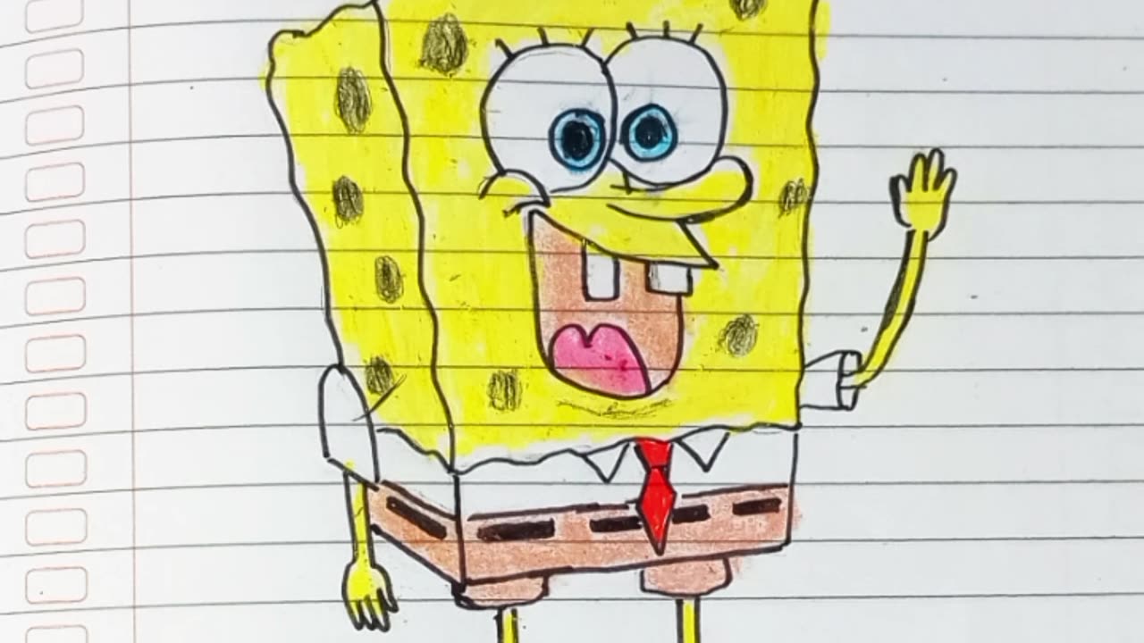 Drawing Spongebob Squarepants