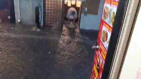 Heavy Flooding Occurred Due To Torrential Rainfall In Suginami City, Tokyo, Japan (07/10/25)