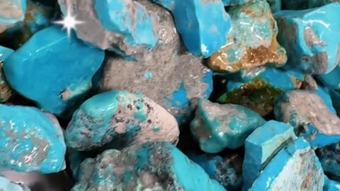 250605-15 Turquoise Rough: Unbox Nature’s Surprises with One Cut