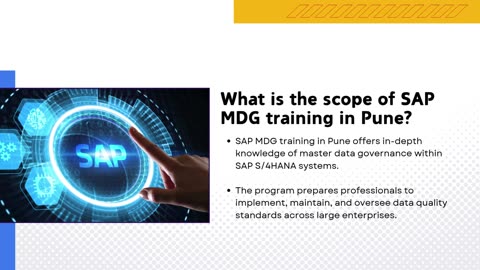 SAP MDG| Best Online Career| SAP MDG Training| Master SAP MDG Training in Pune