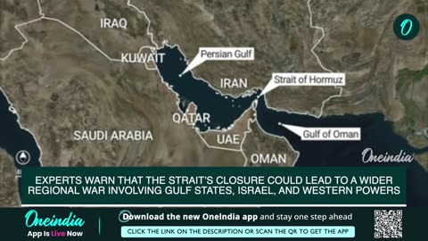 Iran Closes Strait Of Hormuz? Iran's Revenge Move After U.S Bombs Nuclear Sites