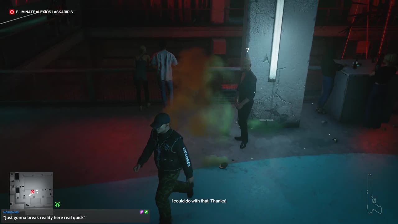 Hitman World of Assassination - Alexios went back to his home planet