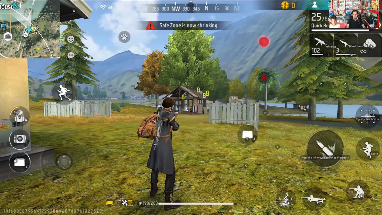 FREE FIRE FULL HOURS GAMEPLAY
