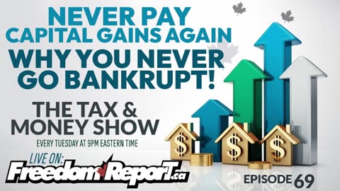 NEVER PAY CAPITAL GAINS IN CANADA AGAIN! The Tax & Money Show EPISODE 69 with Kevin J. Johnston
