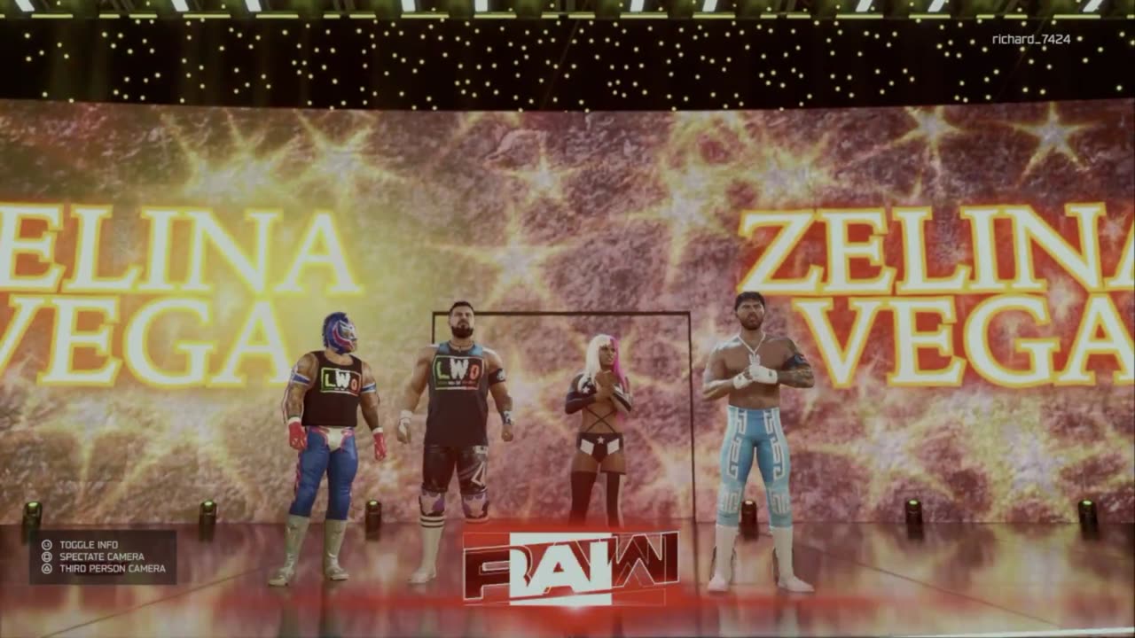 wwe 12 Zelina Vega VS Wendy Choo