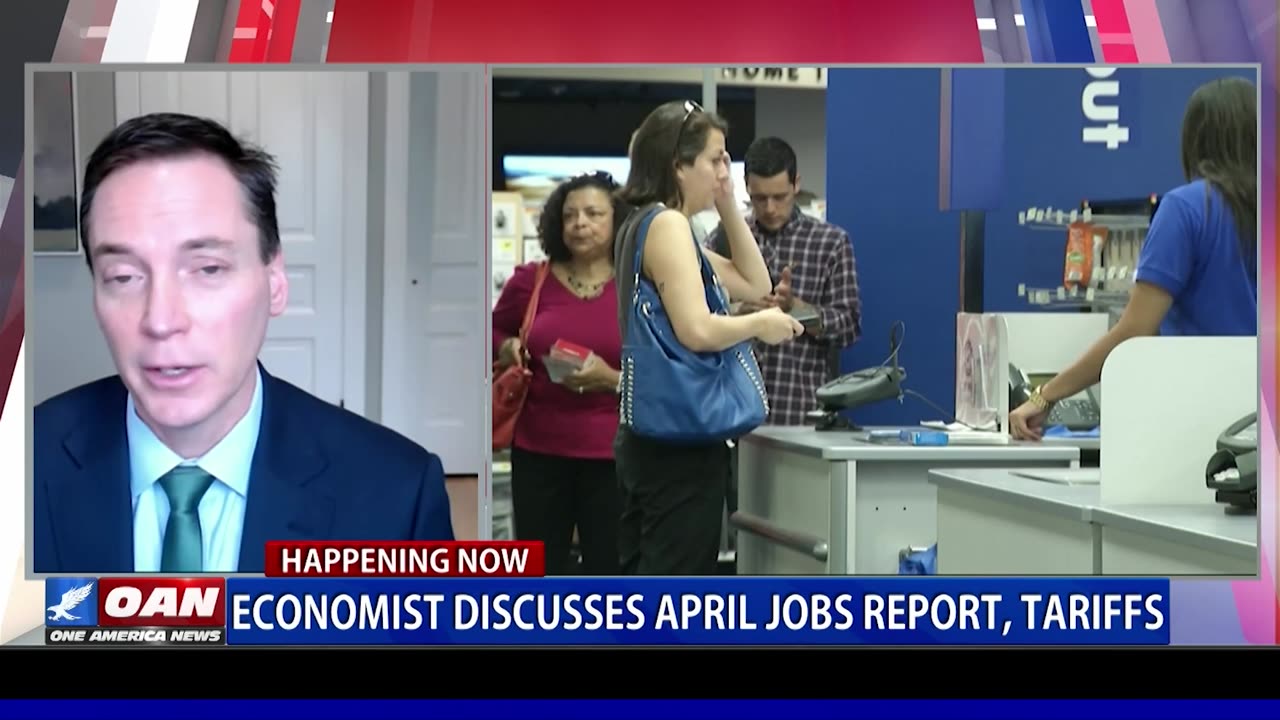 Economist Discusses April's Jobs Report and Looming Tariffs