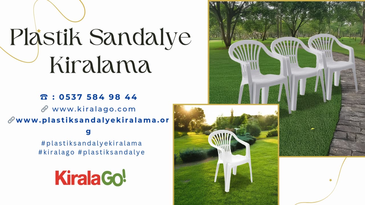 Plastik Sandalye Kiralama Fiyatlari