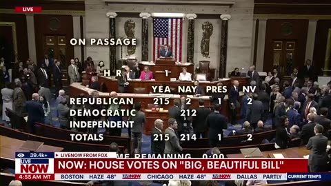 BREAKING: House passes President Trump's 'Big Beautiful, Bill'