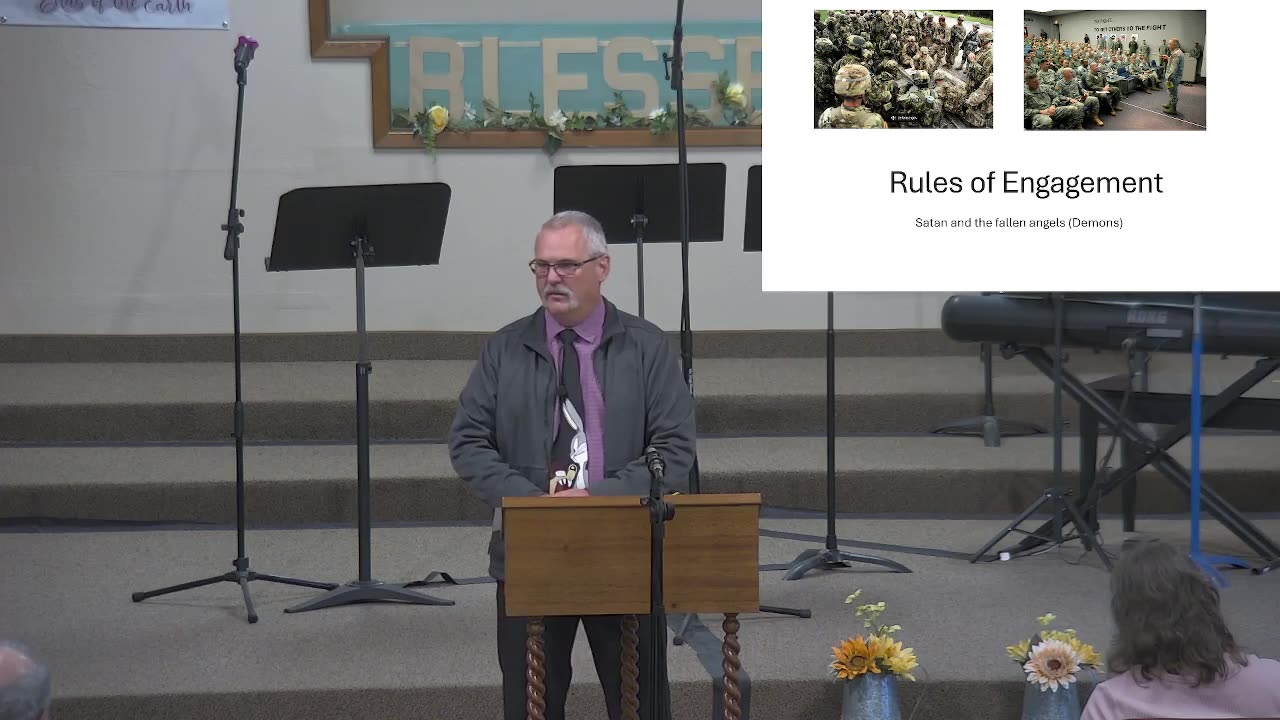 Week 4 of 5 of Ed's 15 Minute Seminar at Moose Creek Baptist Church 8/24/2025