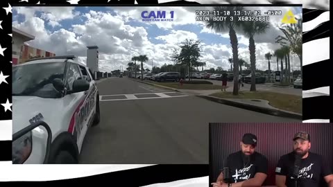 Shoplifter Runs From Cops Into a Pole!