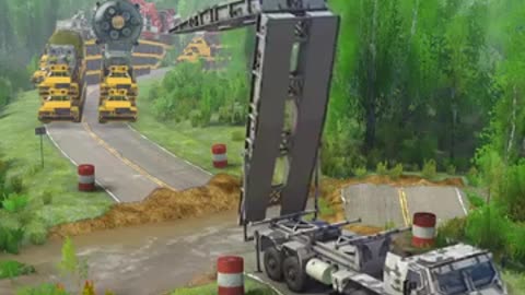 Amazing Military Technology Saves Truck on Dangerous Roads
