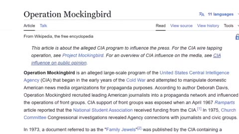 Understanding Operation Mockingbird