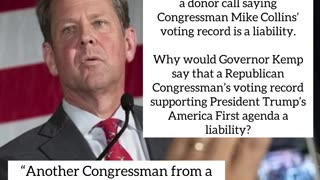 A leaked phone call from Georgia Governor Brian Kemp raises serious questions.