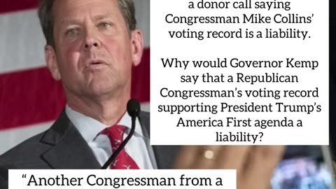 A leaked phone call from Georgia Governor Brian Kemp raises serious questions.
