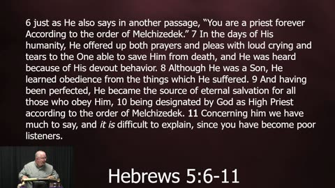 The Perfect High Priest.