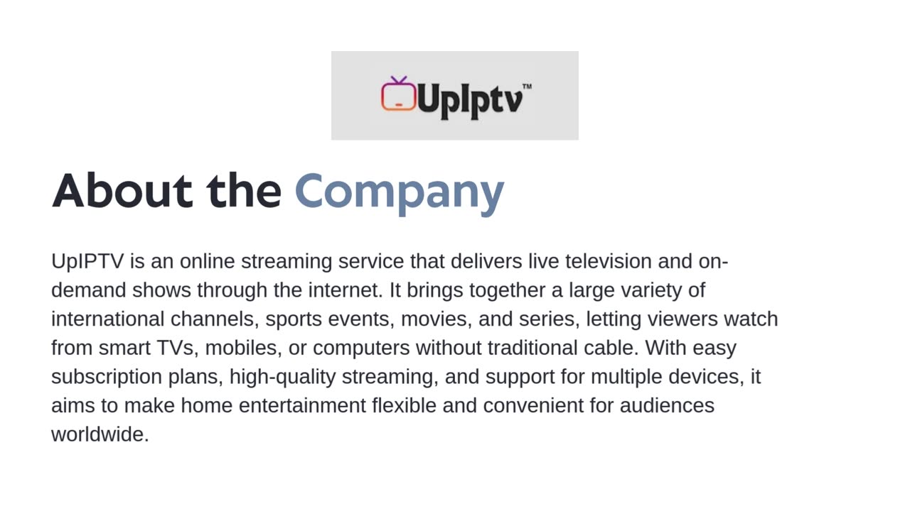 UpIPTV – Best IPTV at Germany (IPTV Deutschland) for Smooth Streaming