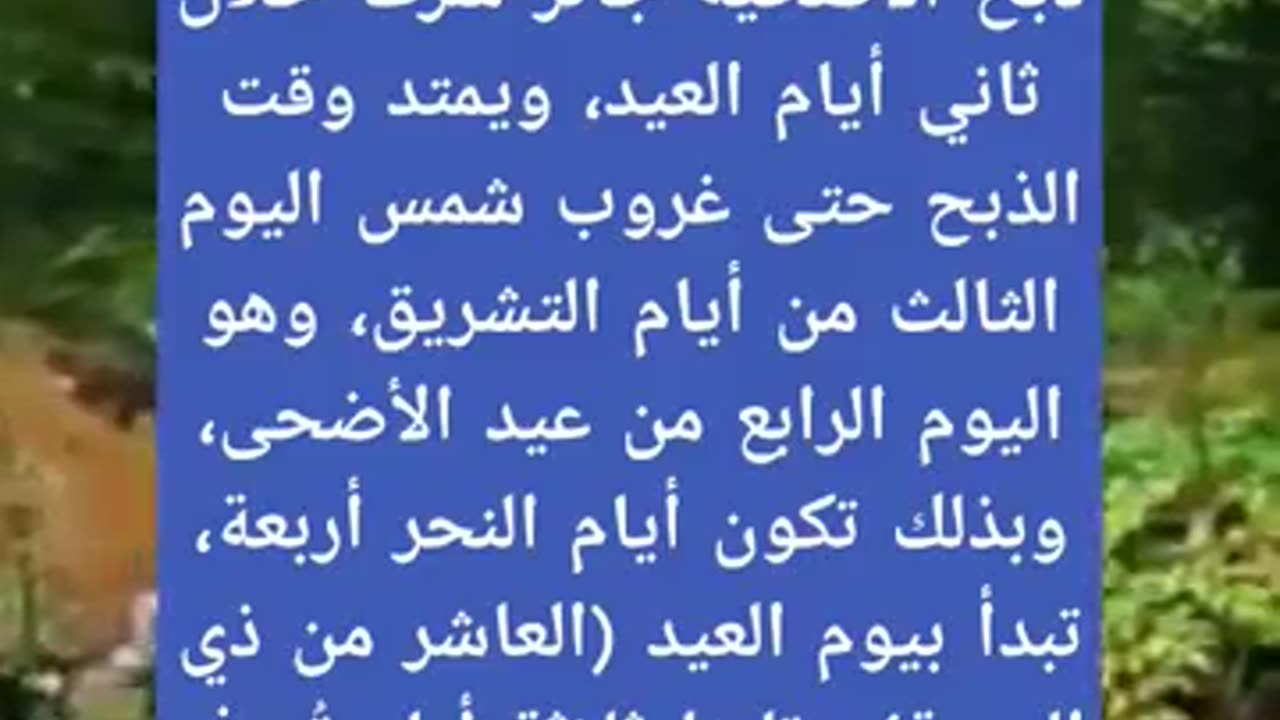 هل يجوز ذبح الاضحيه في ايام التشريق؟
