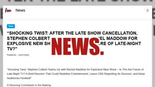 Fact Check: Stephen Colbert and Rachel Maddow Did NOT 'Team Up' For a New Show