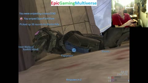 Halo 2 Online Multiplayer Match #33 With Live Commentary Part #1