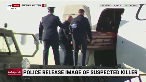 Sky News Australia Emotional Moment JD Vance Carries Charlie Kirk's Coffin With Military Contingent