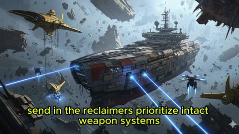 An Alien Empire Drowned Us in Wreckage... So We Built a New Fleet From It | An HFY Story