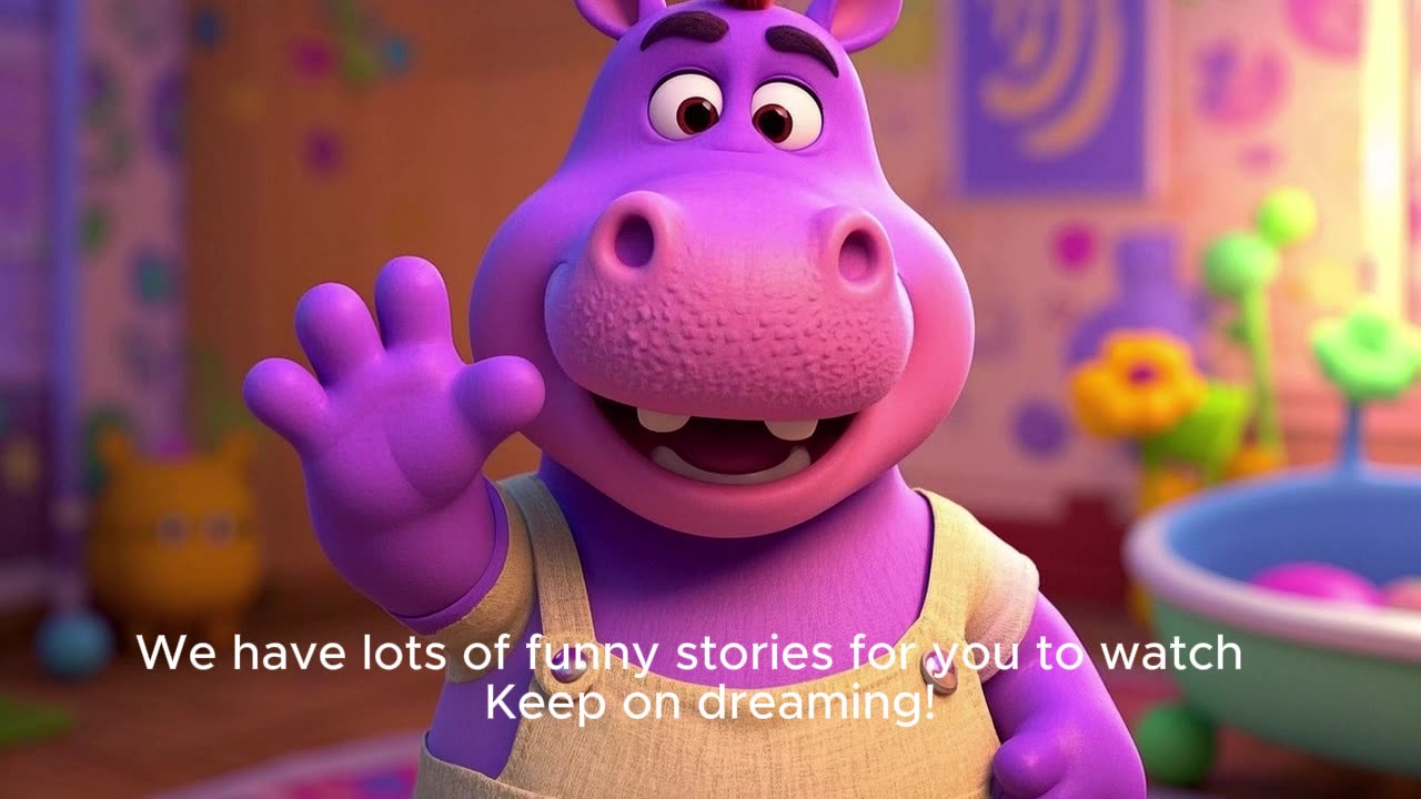 Harry the purple hippo