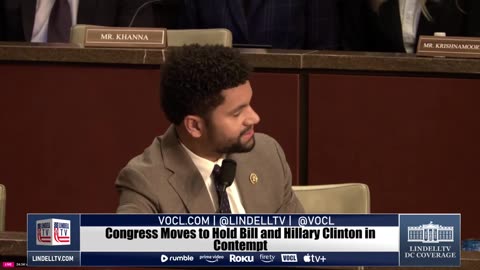 Congress Moves to Hold Bill and Hillary Clinton in Contempt