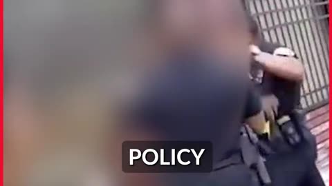 COP HOLDS DOG DOWN AND PUNCHES IT RIGHT IN THE FACE