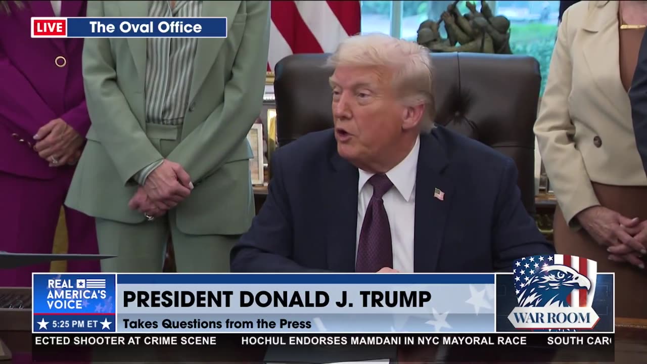 PRESIDENT TRUMP ON THE TIKTOK DEAL WITH CHINA