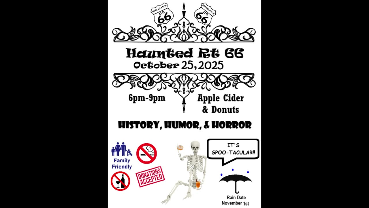A Speculator's Own Spooktacular (Route 66 Mini Village Halloween Event) Speculator, New York
