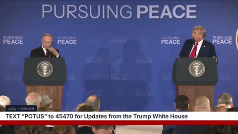 President Trump Participates in a Press Conference with the President of the Russian Federation