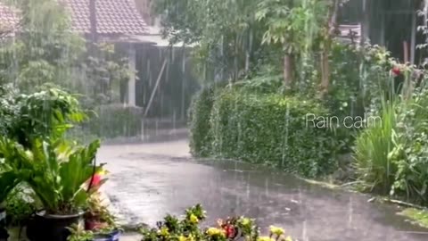 Rain sound for sleep