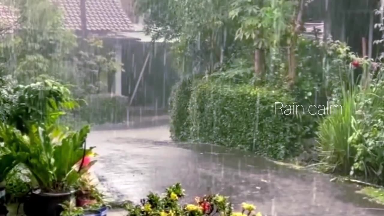 Rain sound for sleep